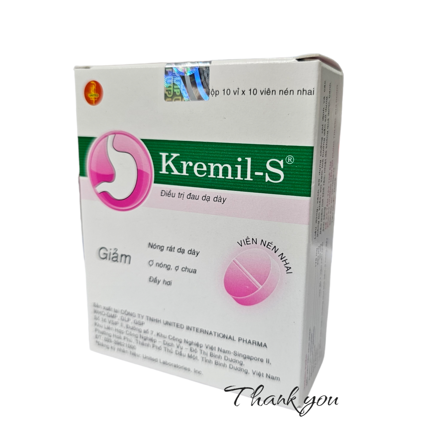 Kremil-S hồng H100V 19022027