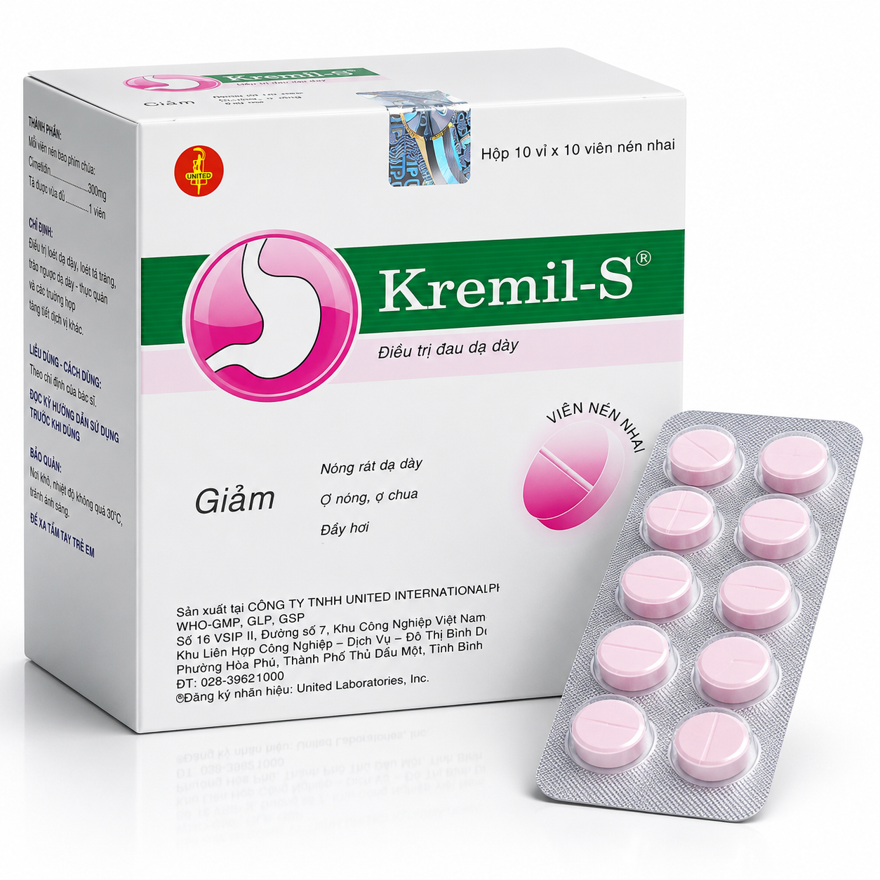 Kremil-S hồng H100v