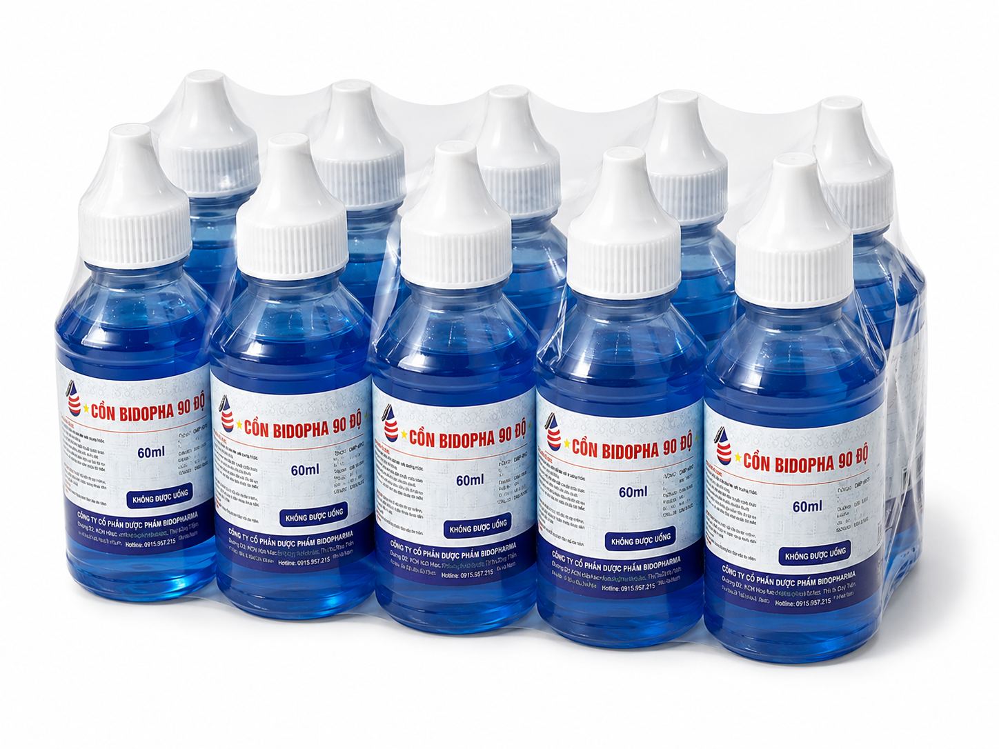 Bido_Cồn Xanh 90 Độ_L/10/60ml