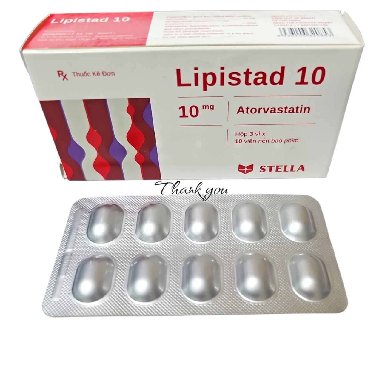 Lipistad 10_Atorvastatin 10mg_H50v_STELLA