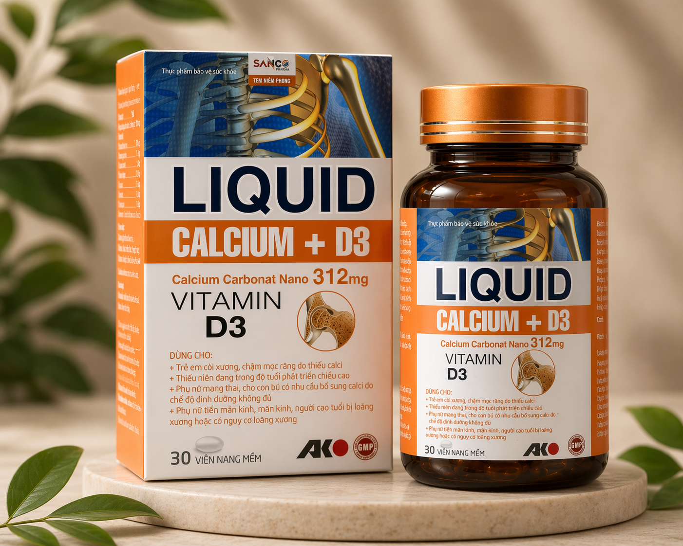 AKOPHAR_LIQUID CALCIUM + D3_C30v (Canxi)_K48