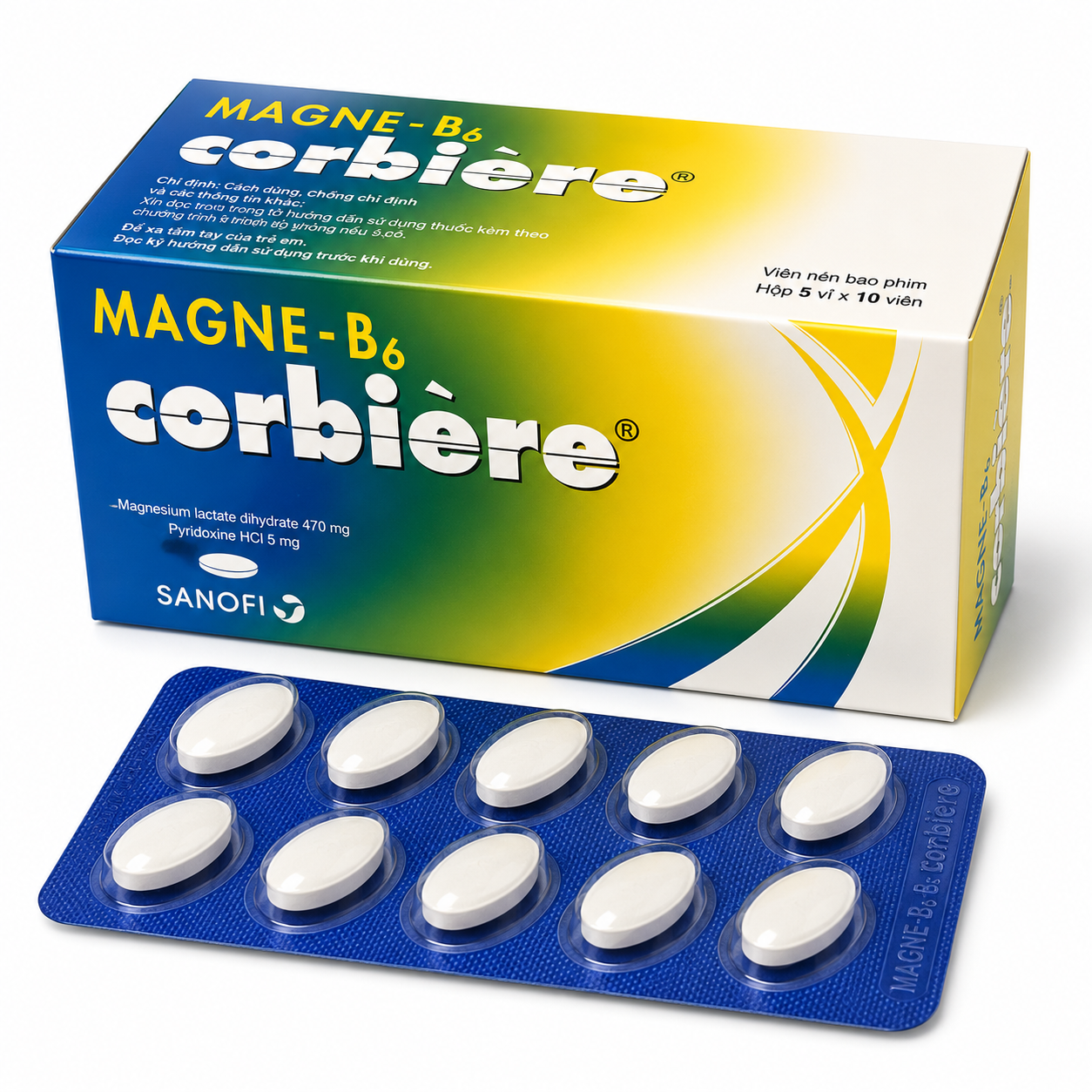 SANOFI_Magne-b6 CORBIERE_H/50v