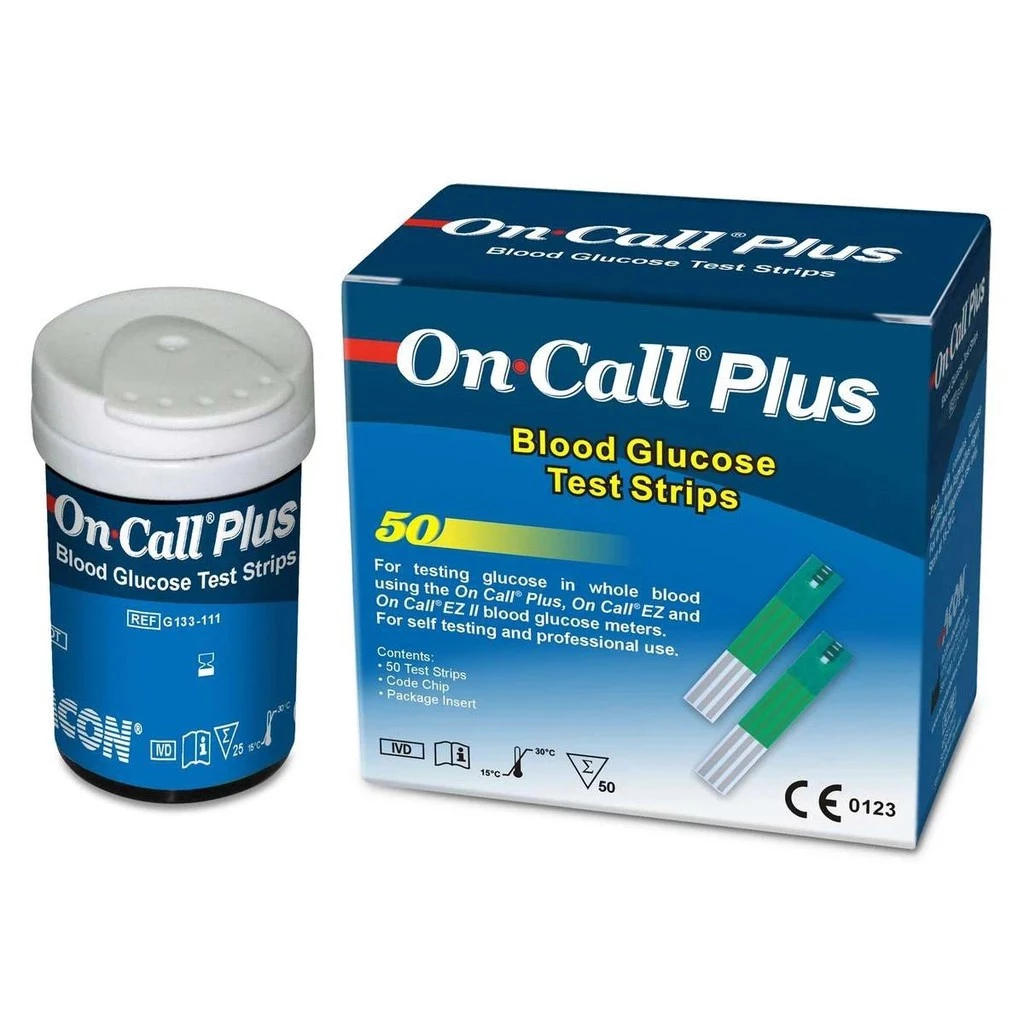 Que Thử Đường Huyết On Call Plus 50