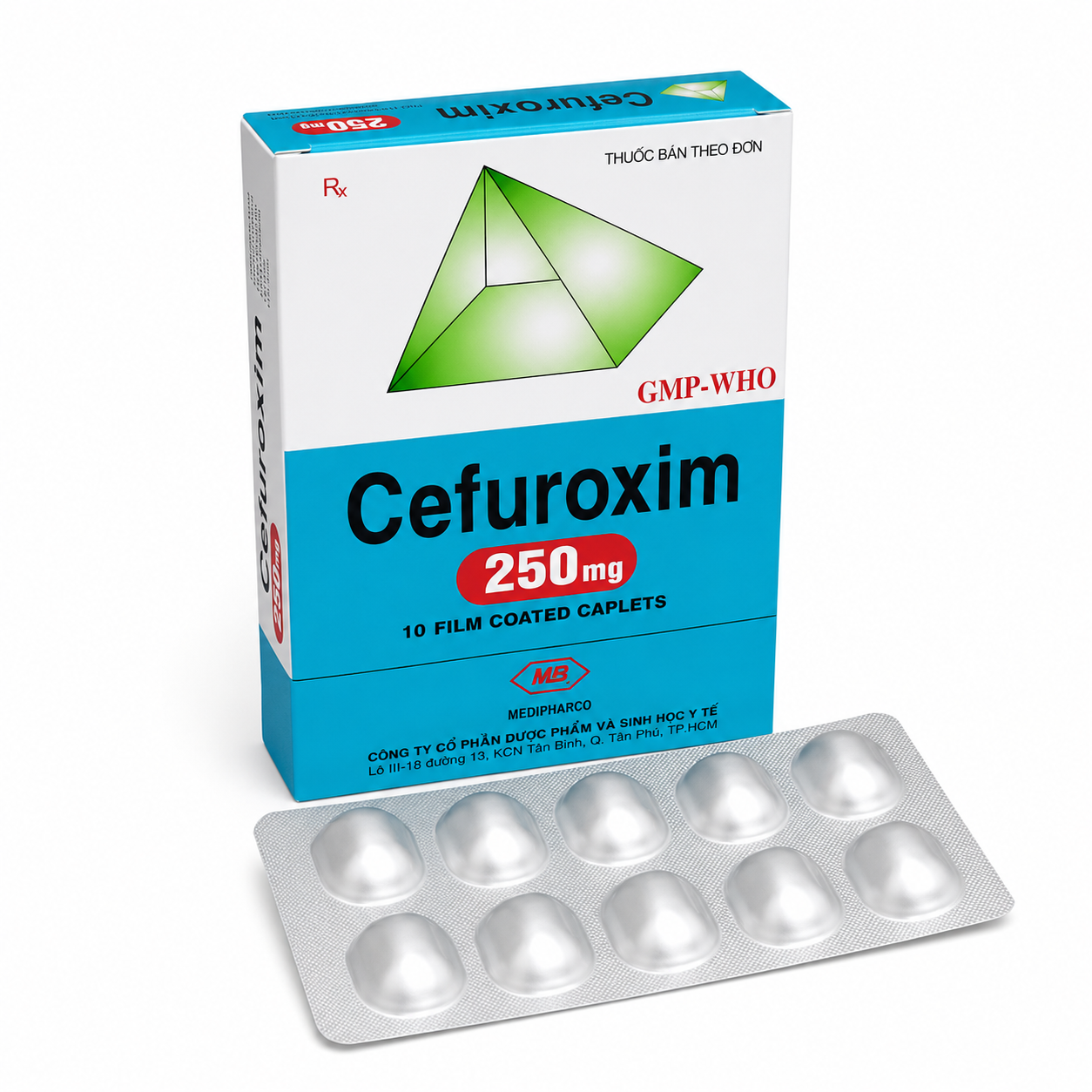 Mebiphar_Cefuroxim 250mg_H/10v date 03.2027_K246