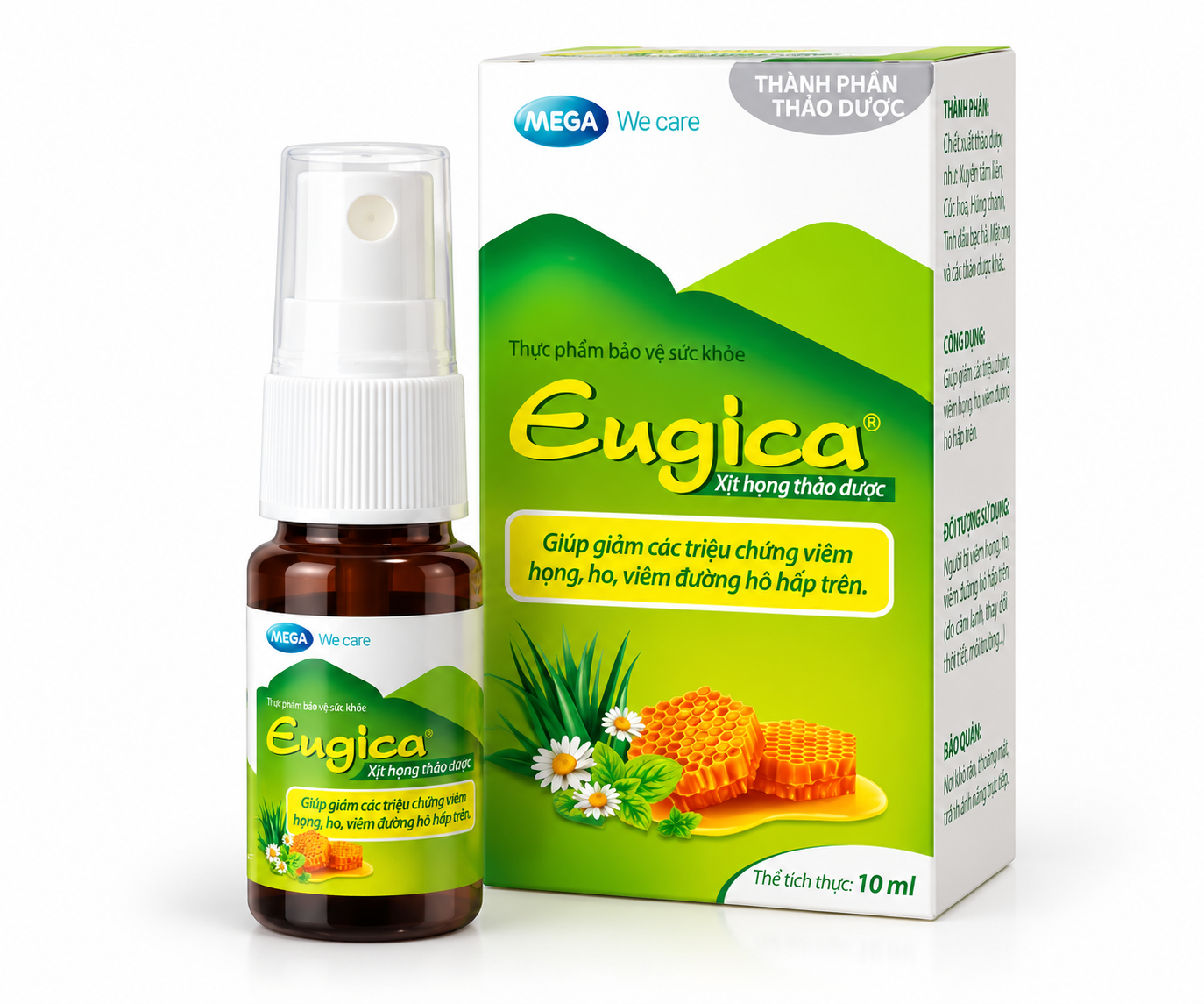  Mega_Xịt họng thảo dược Eugica (10ml)