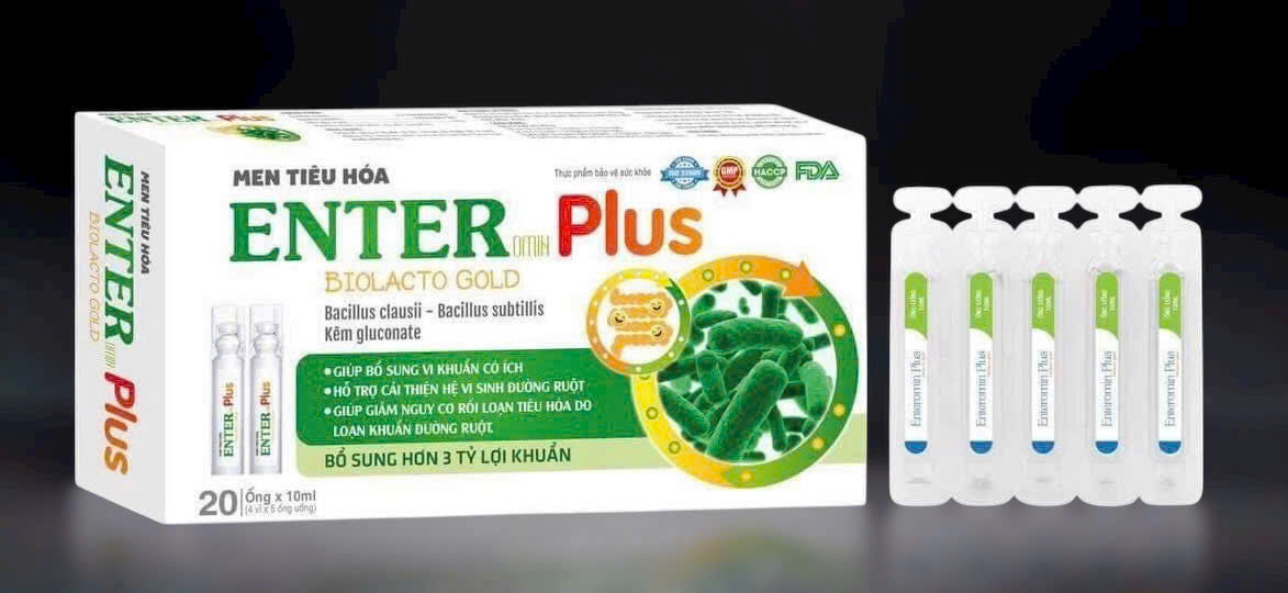 Men Tiêu Hóa Enteromin Plus_H/20/10ml