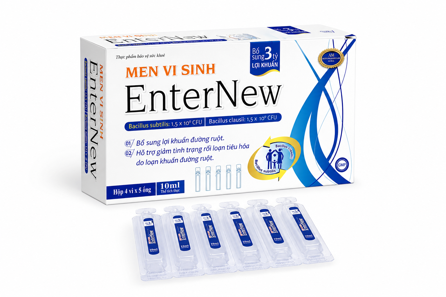 Men vi sinh EnterNew_H/20/10ml_K60