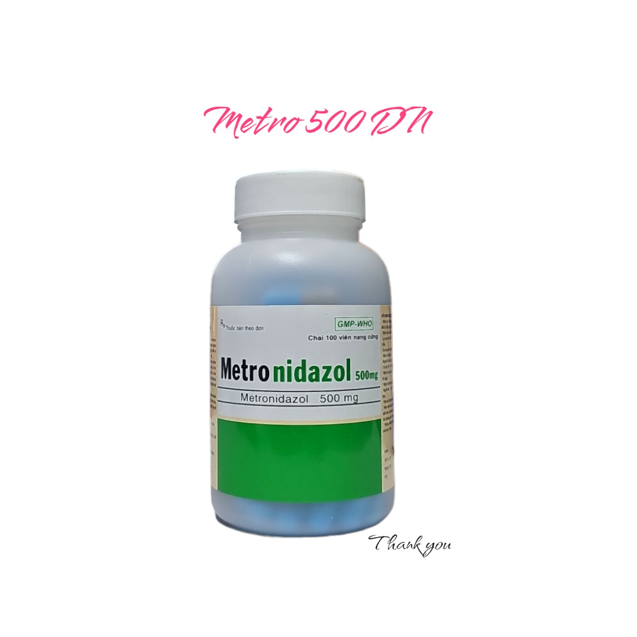 Metronidazol 500mg_C100v_Đồng Nai