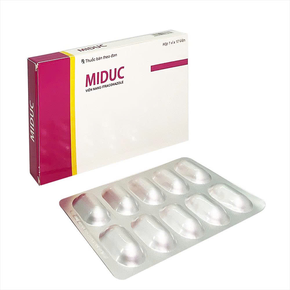 Miduc Itraconazol 100mg_H10v