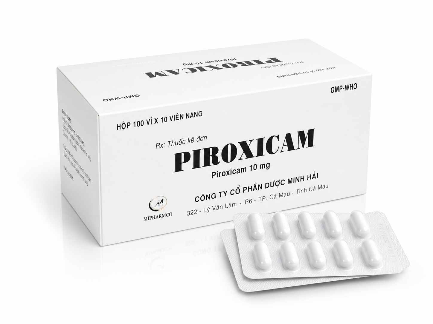 Minh Hải_PIROXICAM 10mg  H/1000v_K16