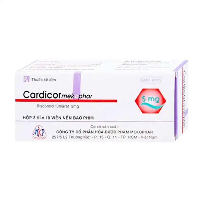 MKP_Cardicor 5mg_Bisoprolol_H30v