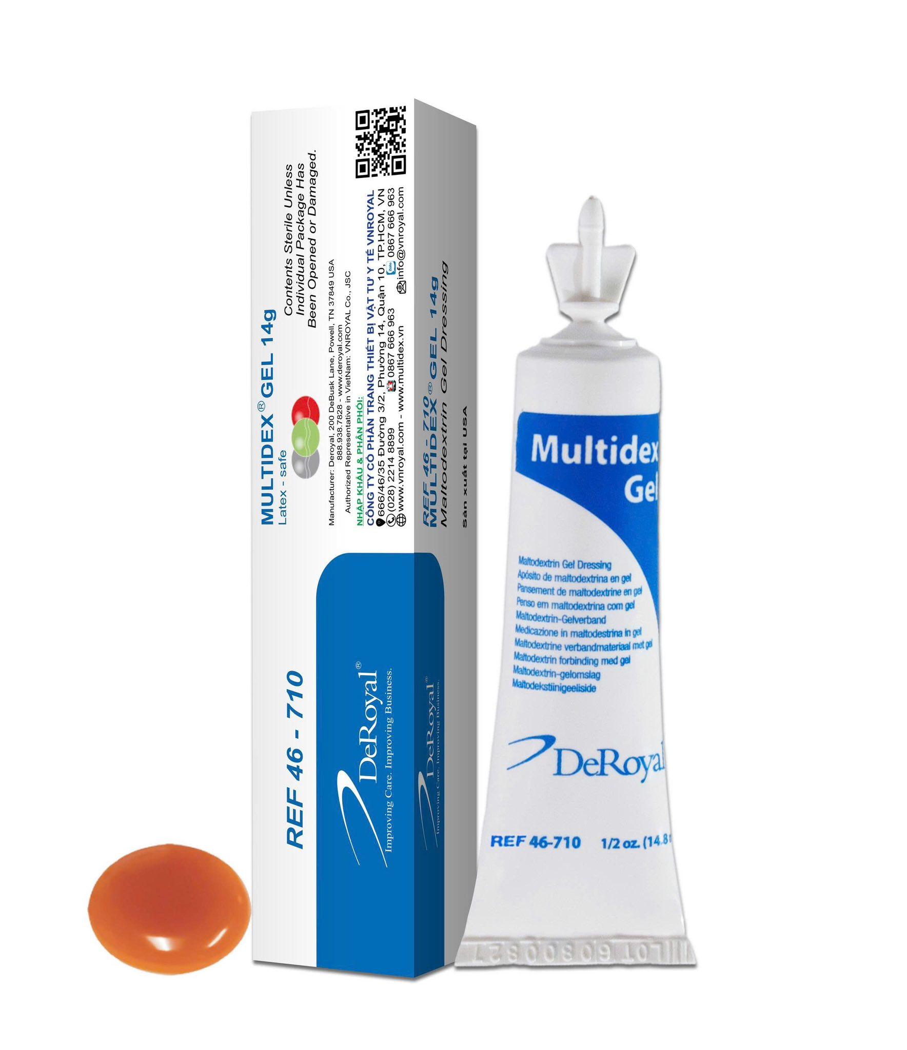 DeRoyal MULTIDEX GEL T/14g