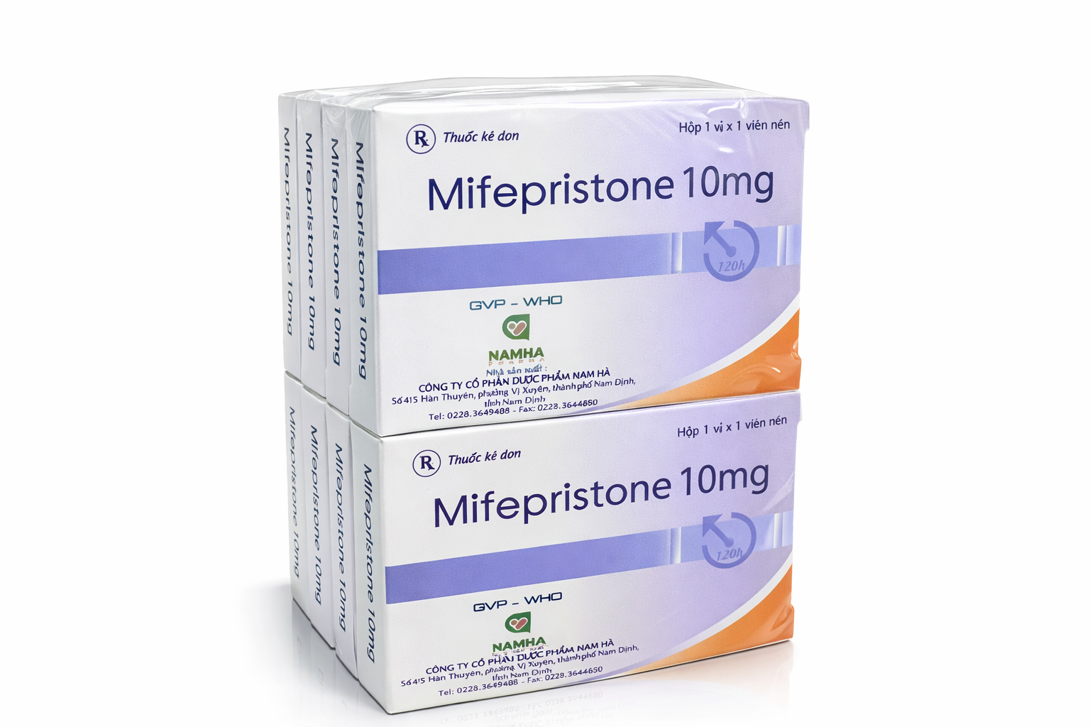 Nam Hà_Mifepristone 10mg (L/10v Ngừa Thai)_K36