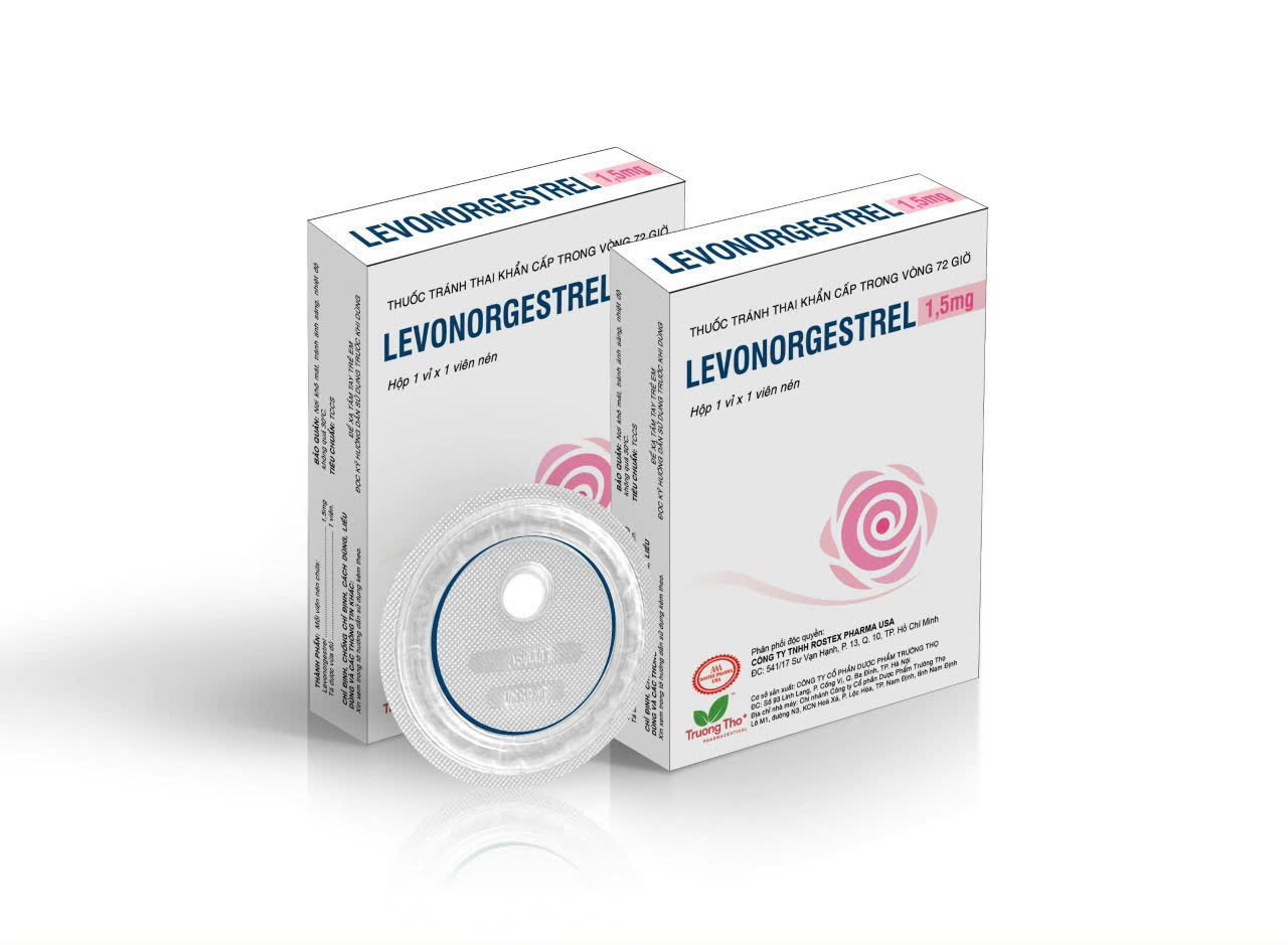 Trường Thọ_Ngừa Thai Khẩn LEVONORGESTREL 1,5MG Trắng_L/10/1v