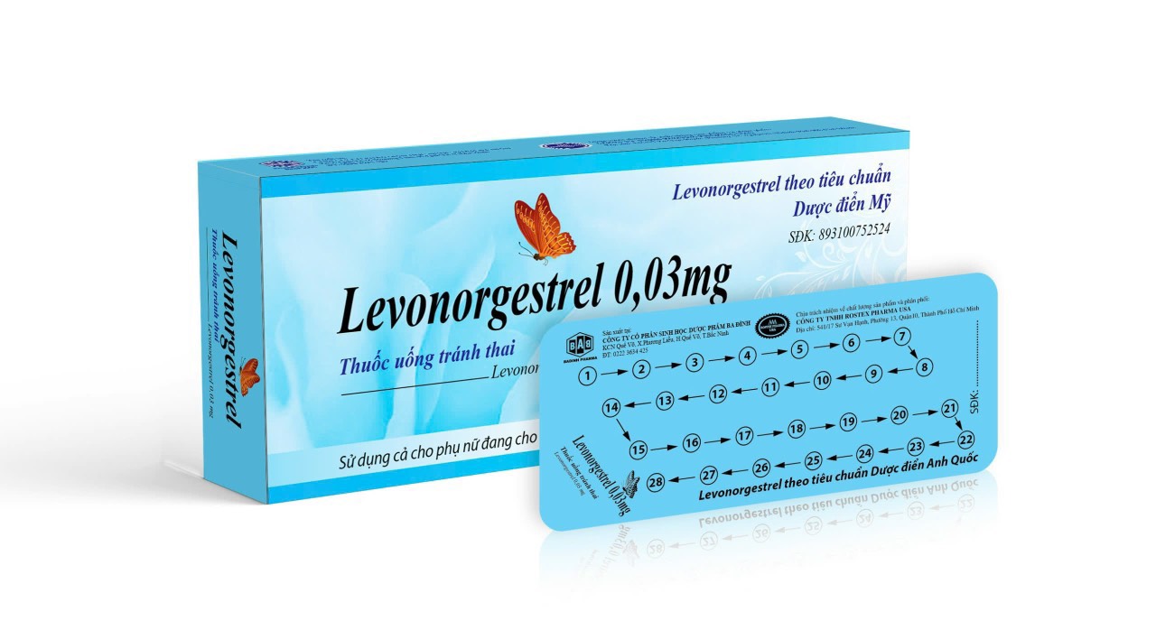 Ngừa Thai Tháng Levonorgestrel 0.03mg_H28v