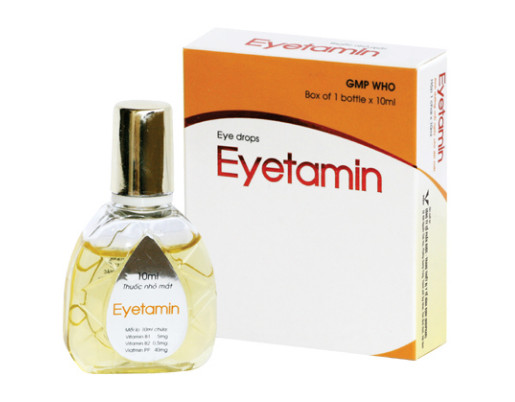 Nhỏ mắt Eyetamin new