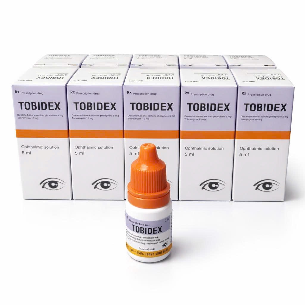 Bình Định_Nhỏ mắt TOBIDEX_Lốc 10c x 5ml - K32