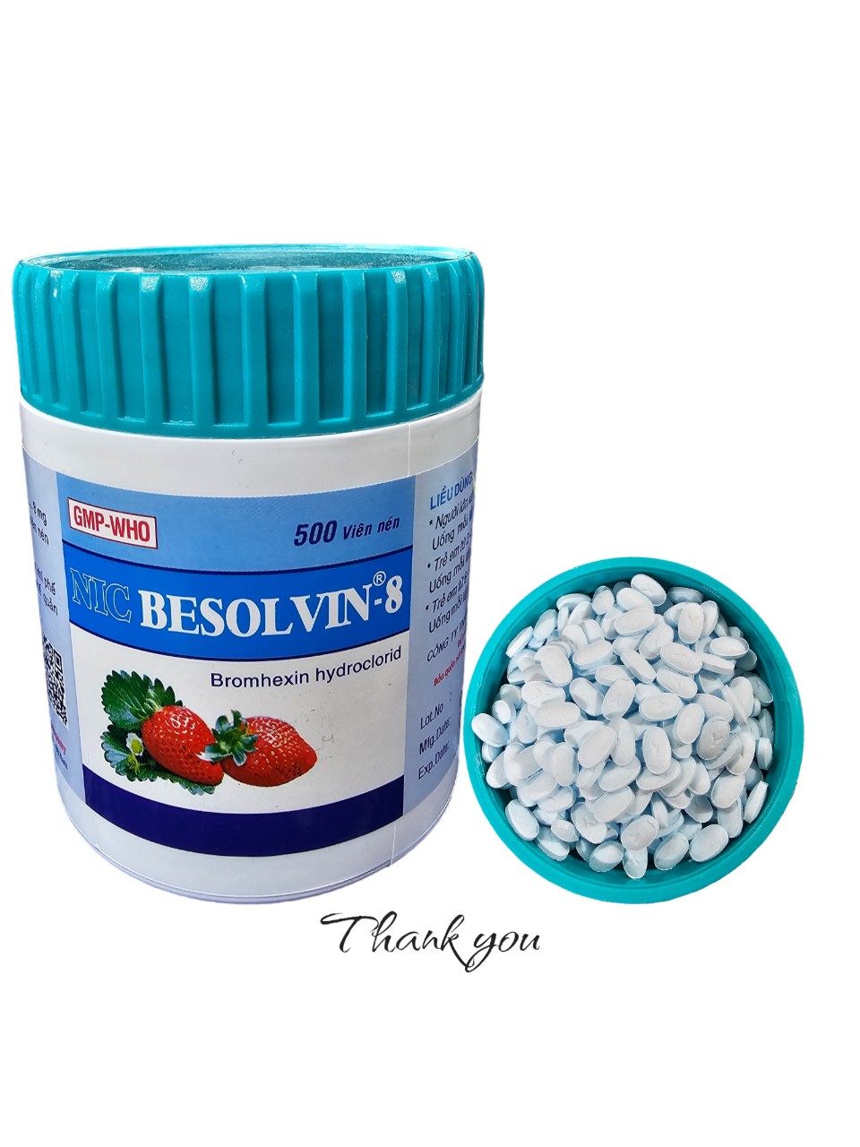  BESOLVIN - Brom 8_Lọ 500V_Nic_K120