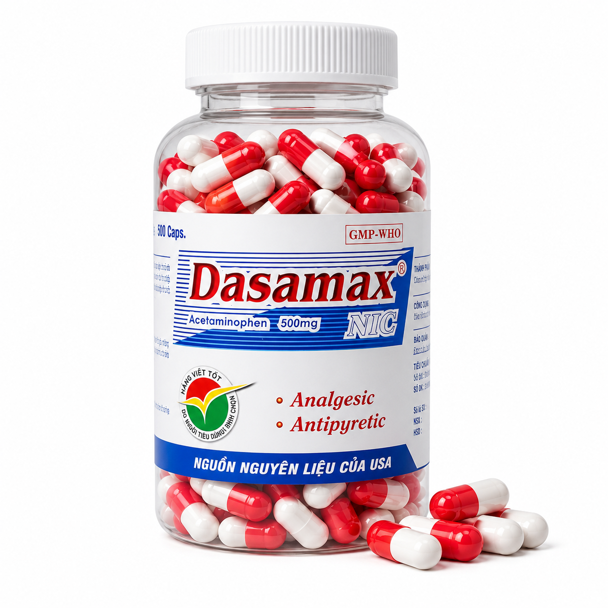 NIC_Dasamax Đỏ trắng_C500v_K40