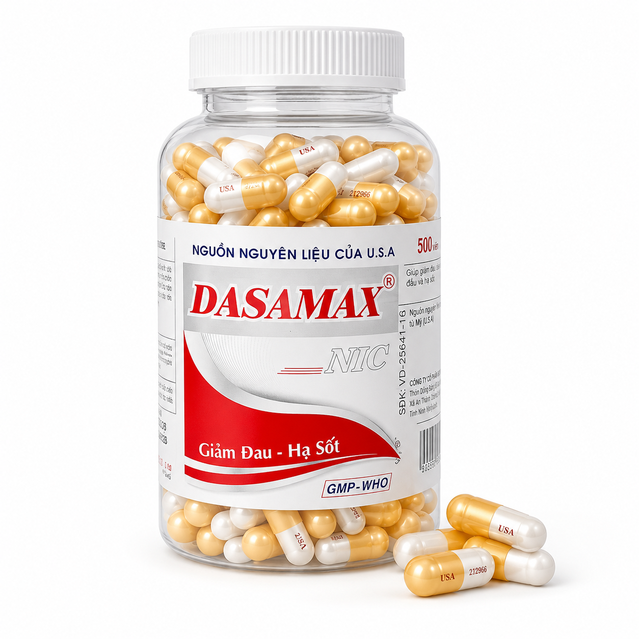 NIC_Dasamax Cam Trắng_C500v
