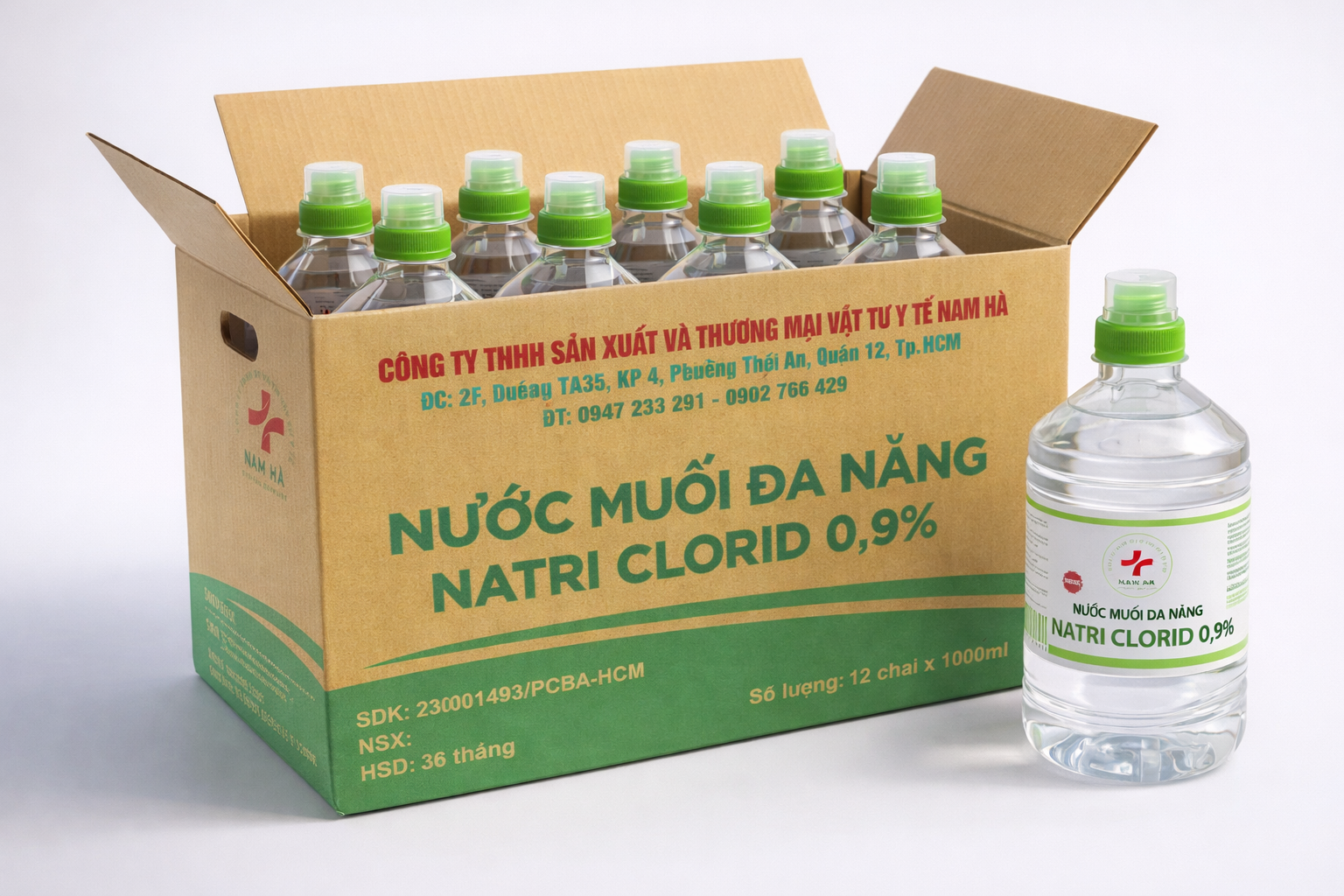 Nam Hà_Nước Muối Đa Năng Natri Clorid 0.9%_C/1000ml_K12