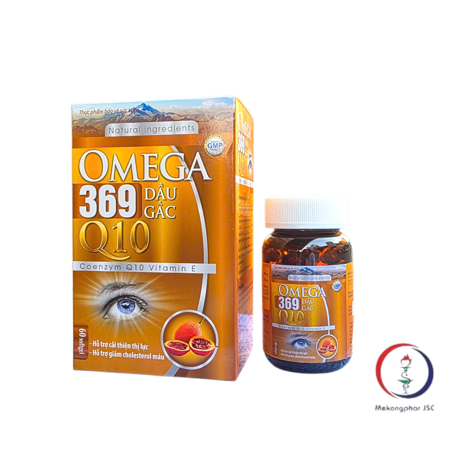 Omega 369 Dầu Gấc Q10 Euphar Quốc Tế (H/60v)