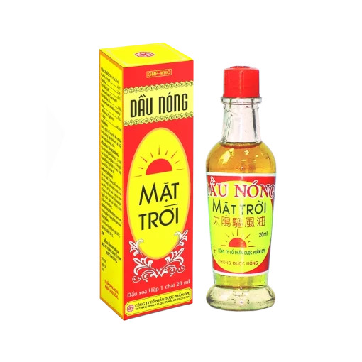 OPC- Dầu nóng mặt trời chai nhỏ 20ml