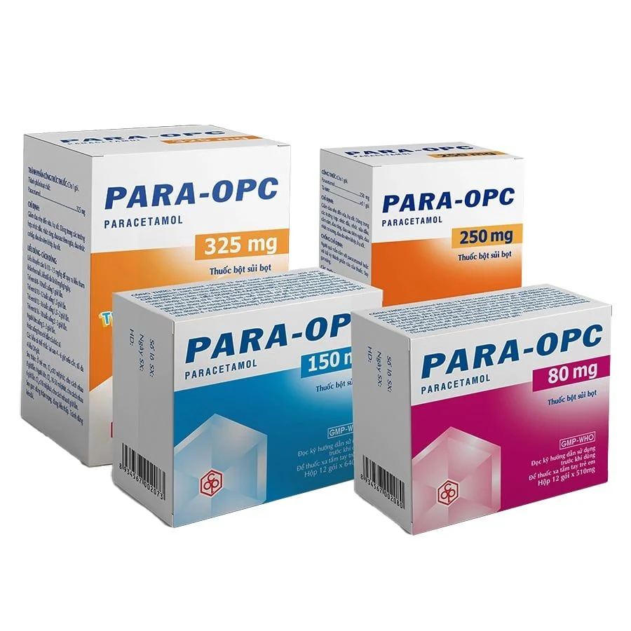 OPC- Para 150  Hộp 12 gói