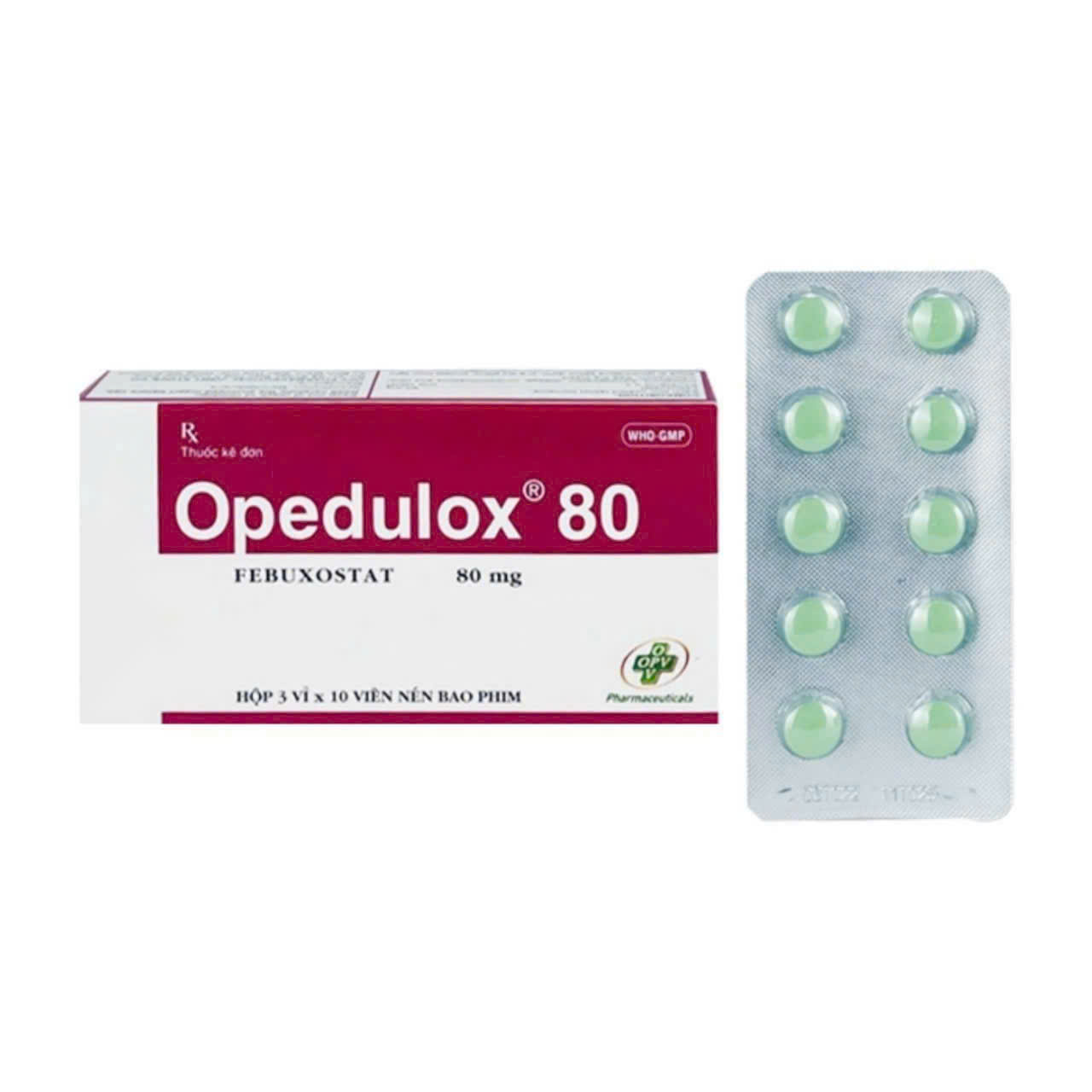 OPV_Opedulox® 80_FEBUXOSTAT 80mgH/30v