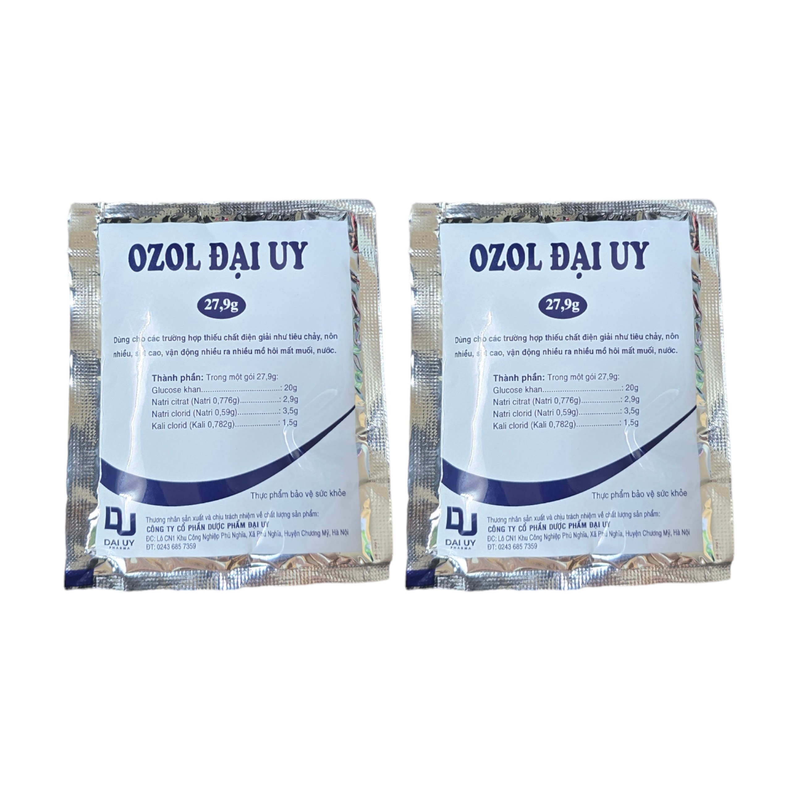 Orezol - OZOL  Muối  - Bịch 10 gói x 20g