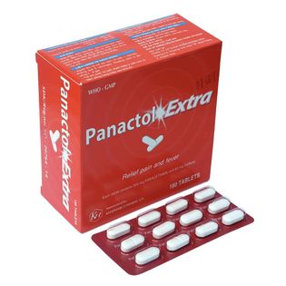 Panactol extra - Hộp 180v  kHANH HÒA