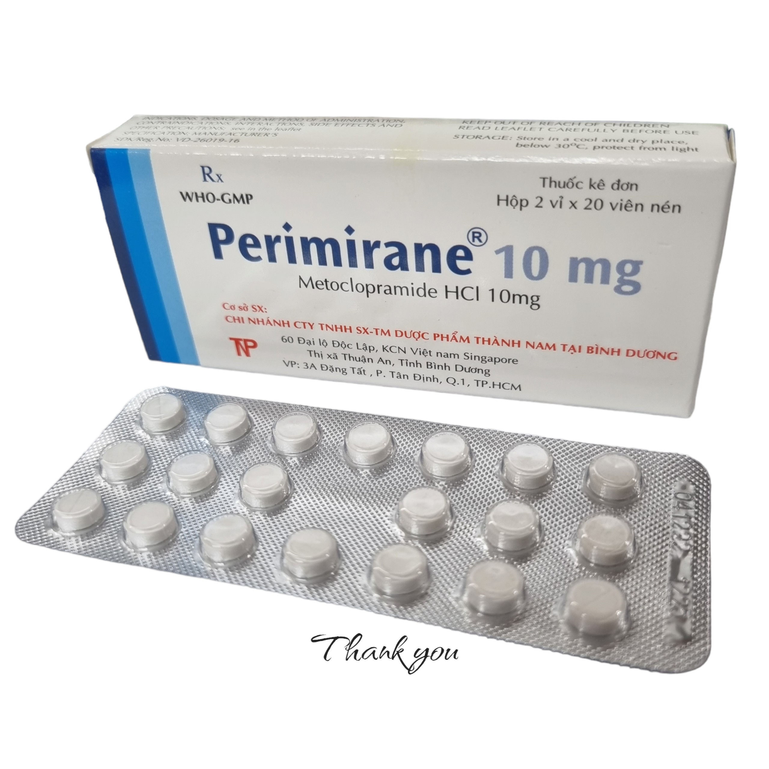 Perimirane 10mg - H20v - Thành Nam