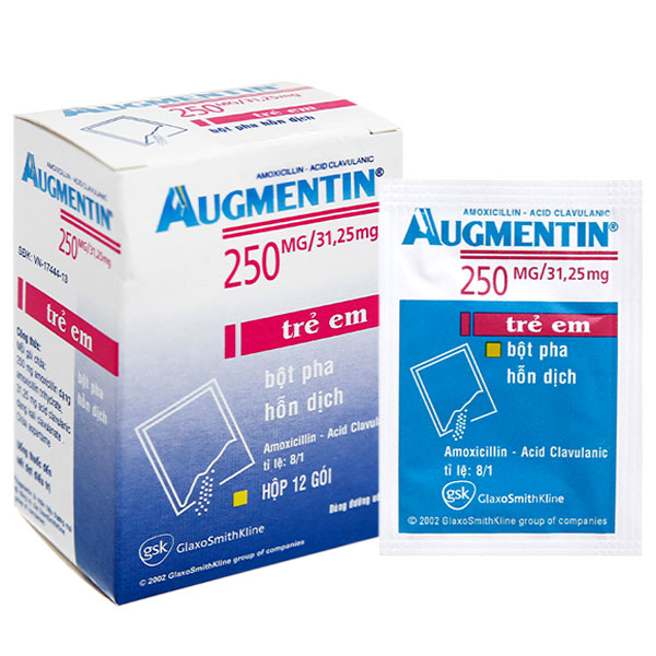 Pháp_Augmentin 250/31.25mg_h12 gói