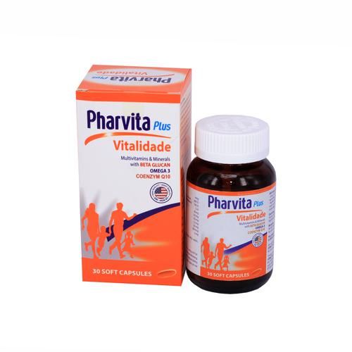 Pharvita Plus Vitalidade hộp 1 lọ 30 viên