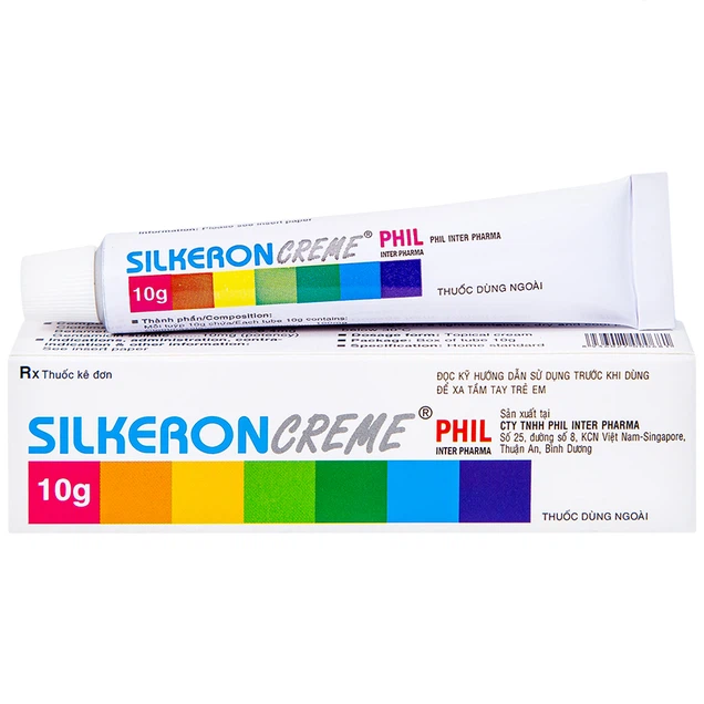 Phil_Kem bôi Silkeron Creme Phil_T/10gr ( 7 màu)