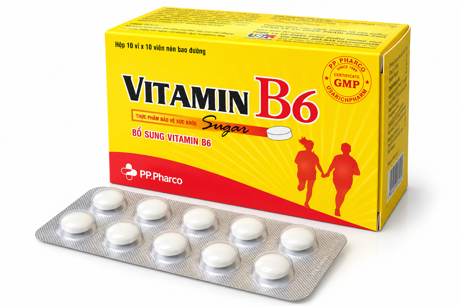 Phong Phú_Vitamin B6_H/100v_K160
