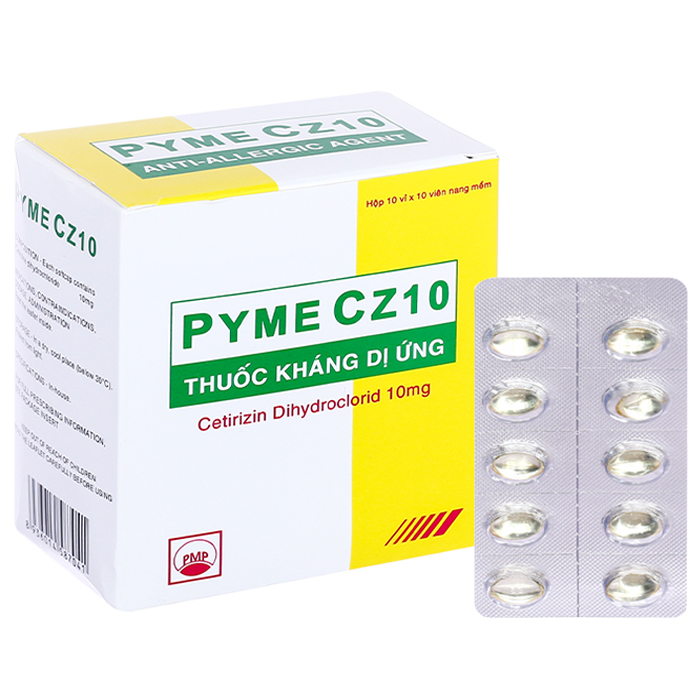 Phú Yên_Pyme CZ10 (Cetirizin)_H100v