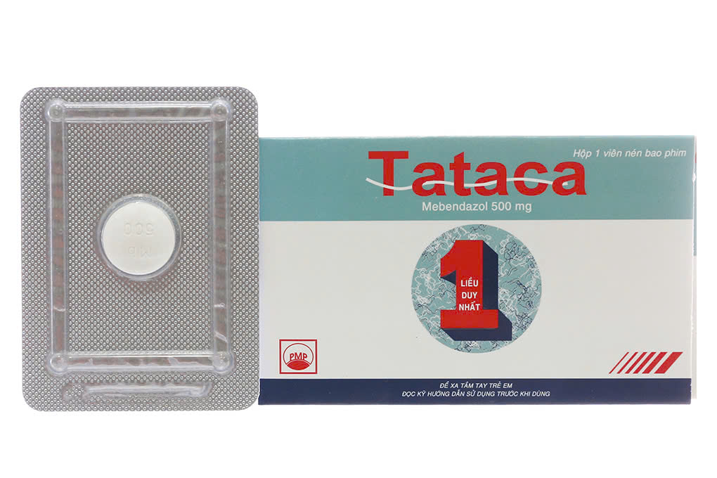 Phú Yên_Sổ giun Tataca (Mebendazol)_H20h x1 viên