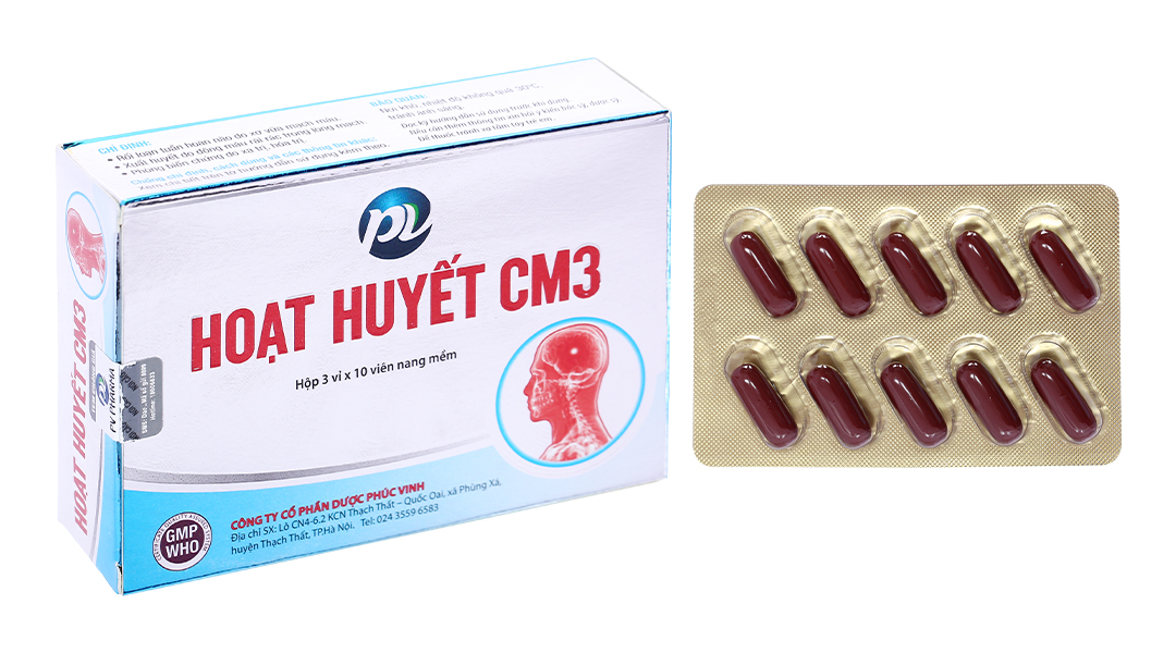 Phúc Vinh_Hoạt Huyết CM3_H/30v 