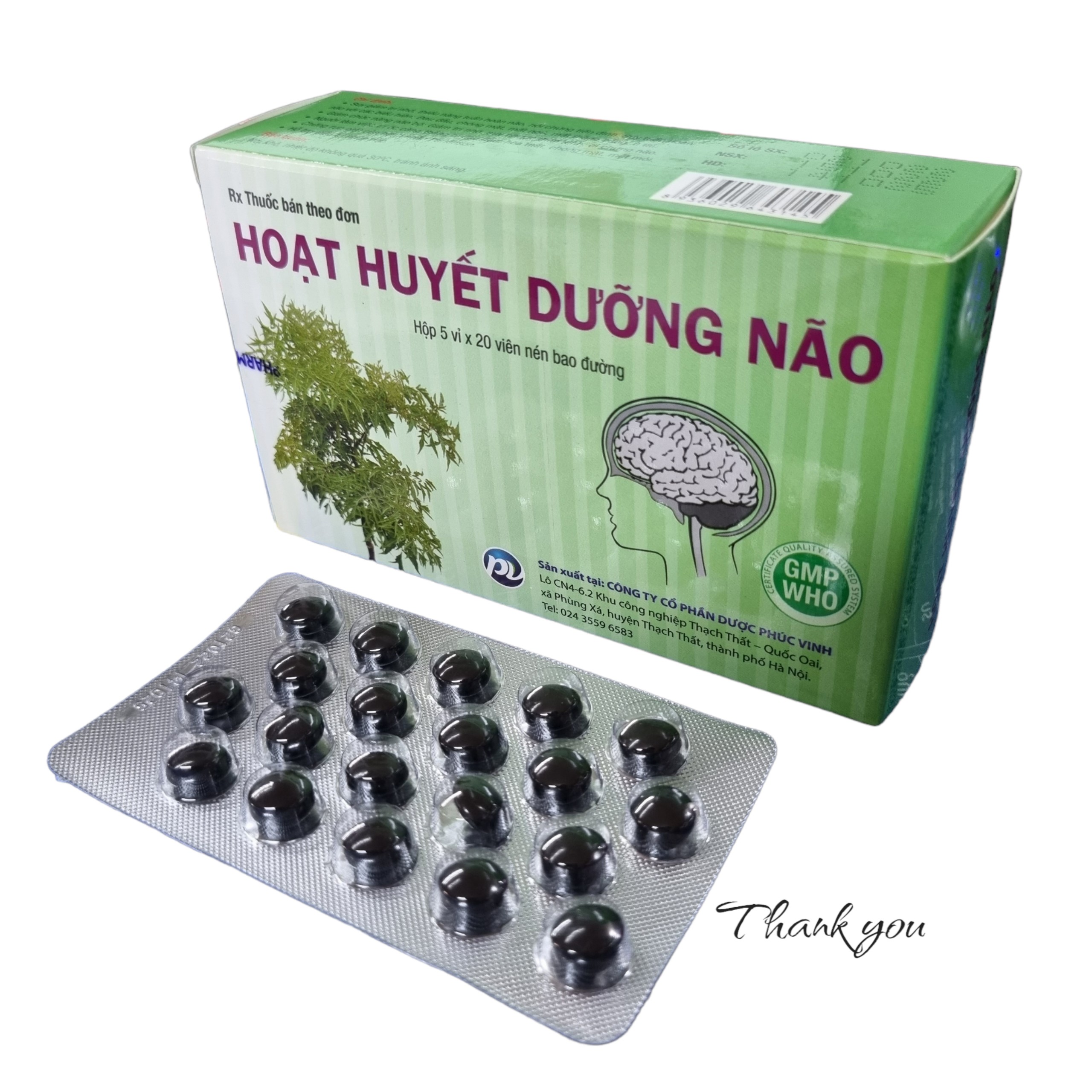 Phúc Vinh_Hoạt huyết dưỡng não_ H100v Mua 20 tặng 1