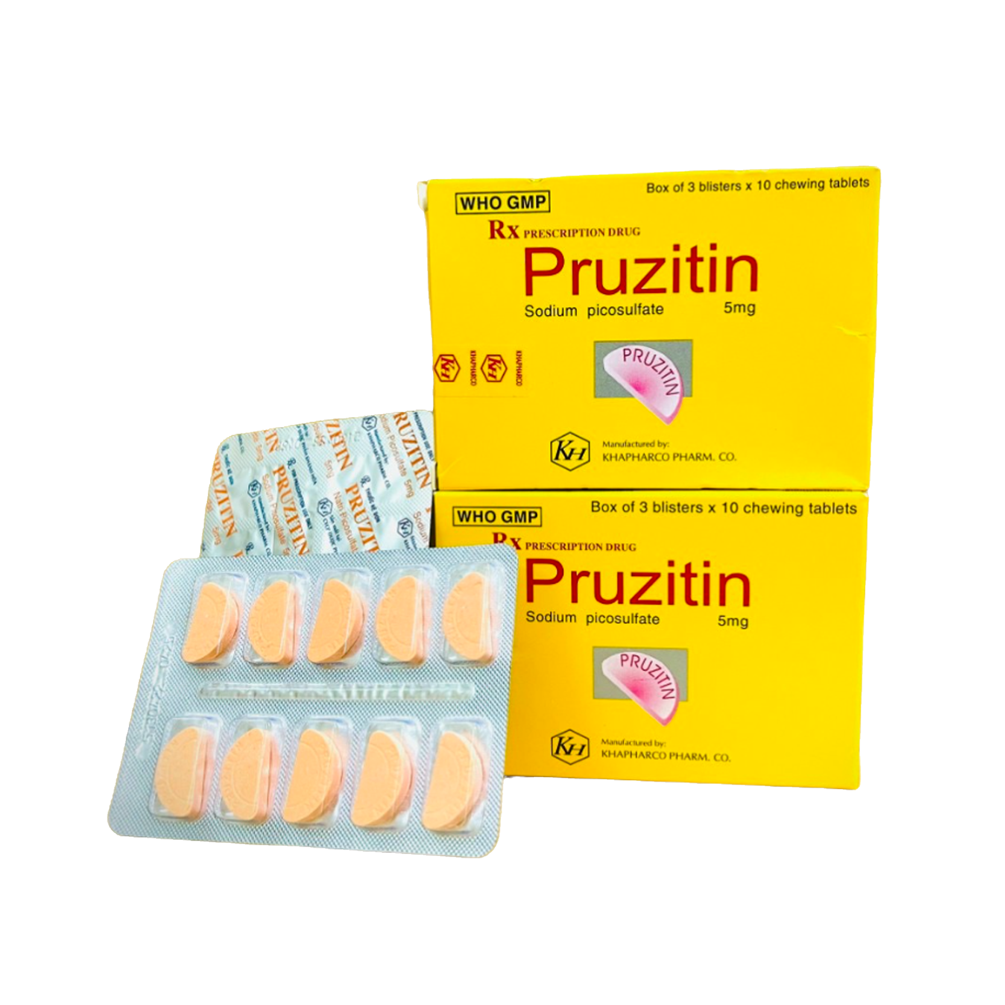 Pruzitin Khánh Hòa- hộp 30 viên 