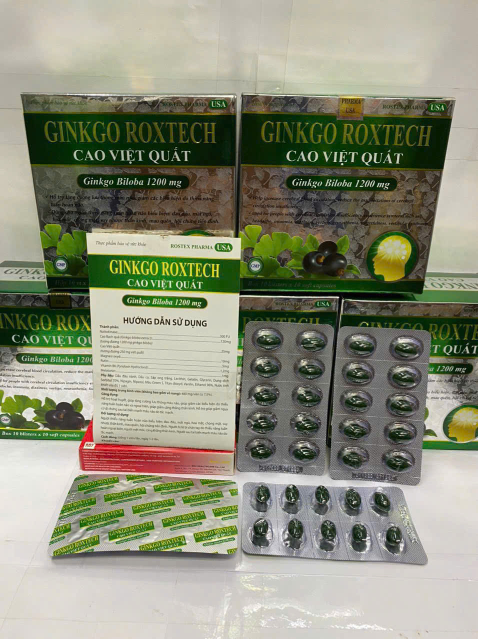 Rostex_GINKGO ROXTECH CAO VIỆT QUẤT 1200mg_H100v