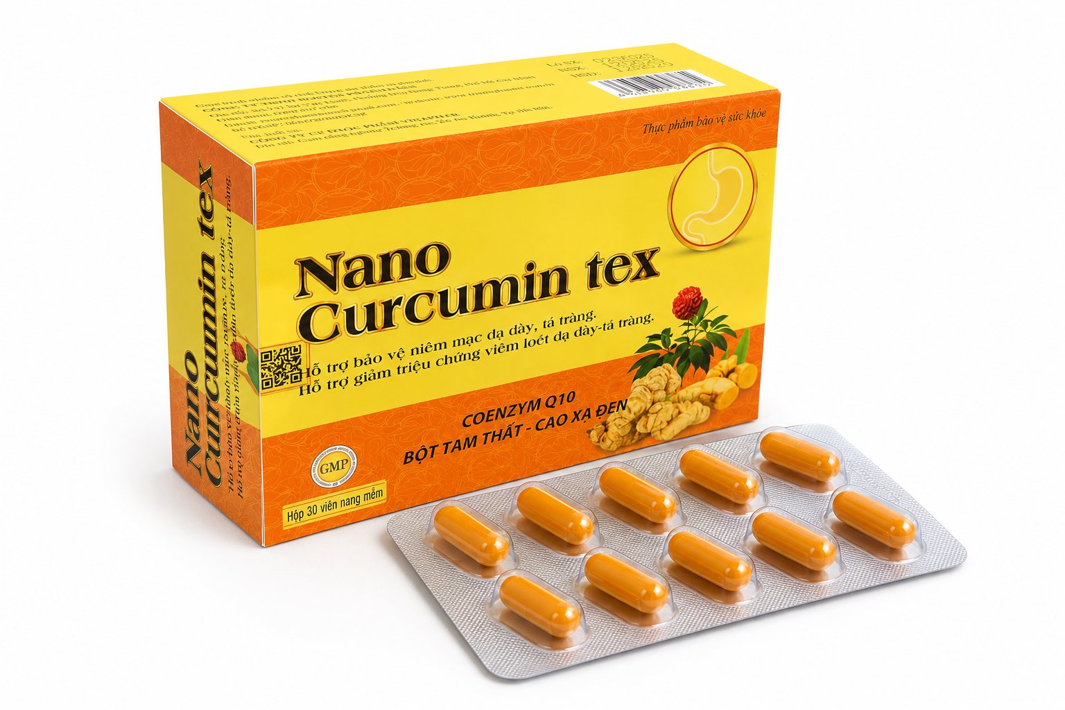 Rostex_Nano Curcumin Tex (Nghệ Vỉ)_H/30v