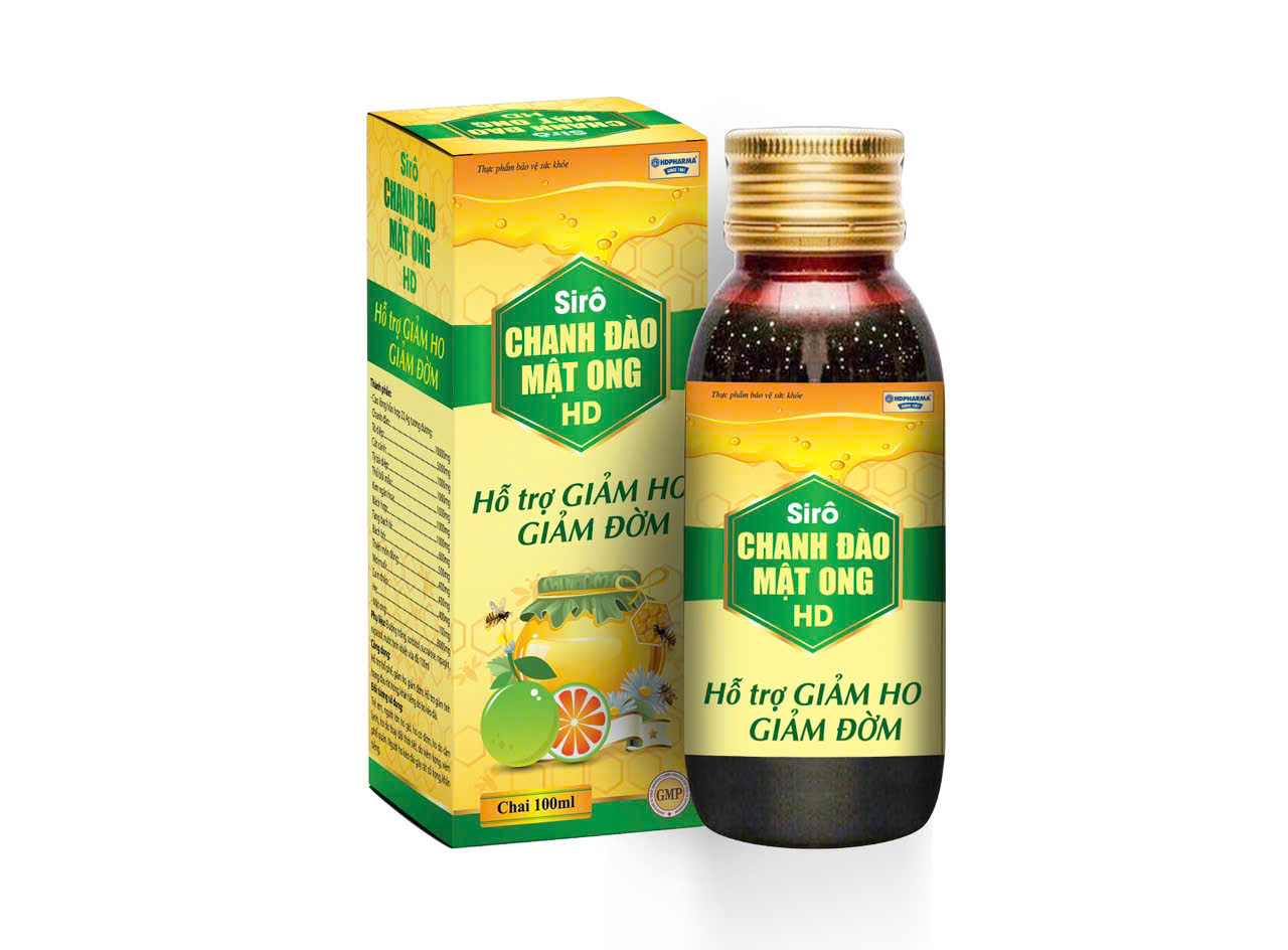 Rostex_Siro Chanh Đào Mật Ong HD_C/100ml