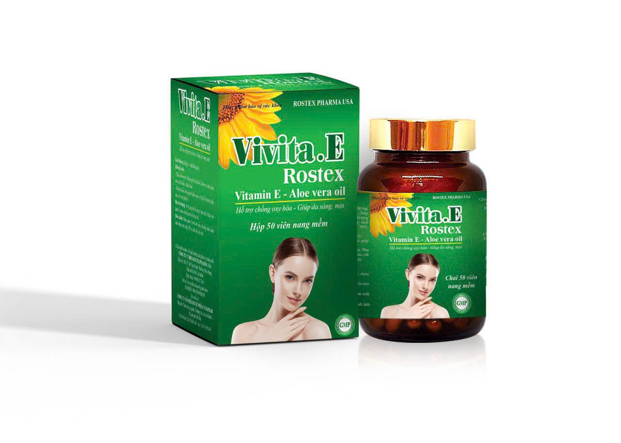 Rostex_Vivita.E  (Vitamin E) Xanh_C/50v_K105
