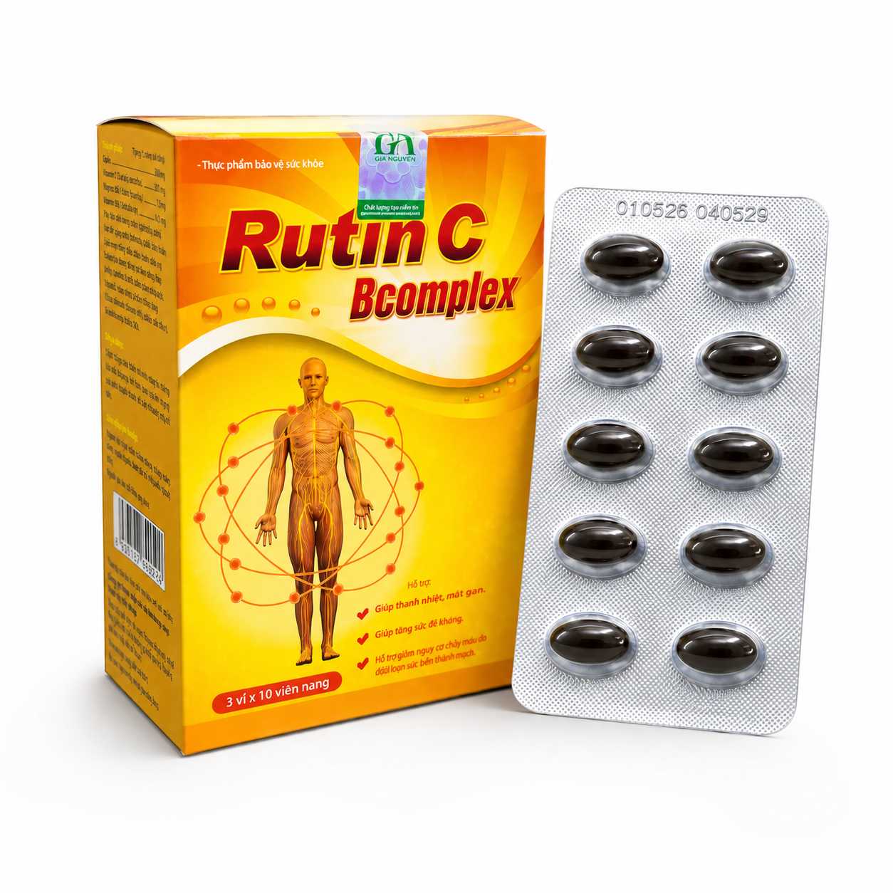 Việt Pháp_Rutin C Bcomplex_H/30v_K260
