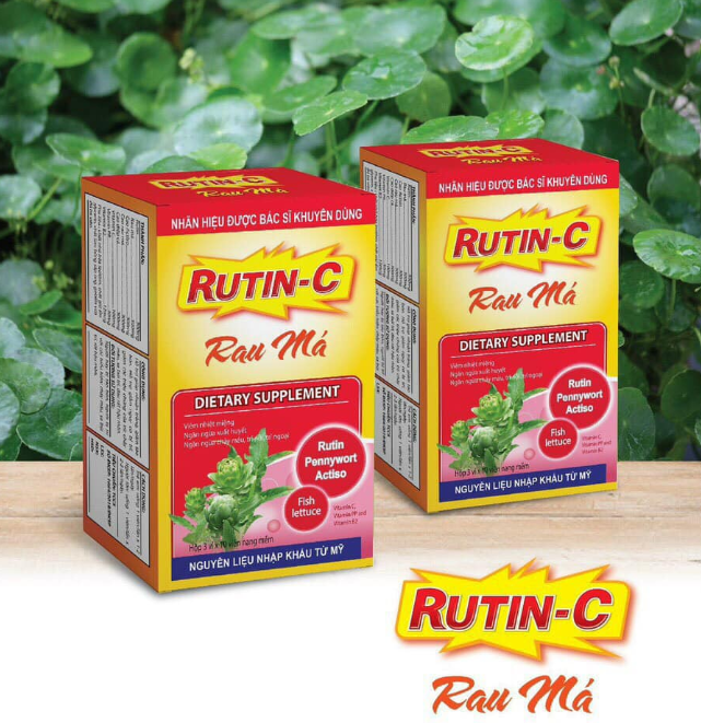 RUTIN C US- HỒNG - HỘP 3 VỈ X 10 VIÊN