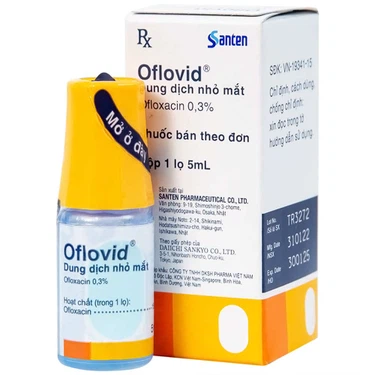 Santen_Nhỏ mắt Oflovid_Ofloxacin_C/5ml