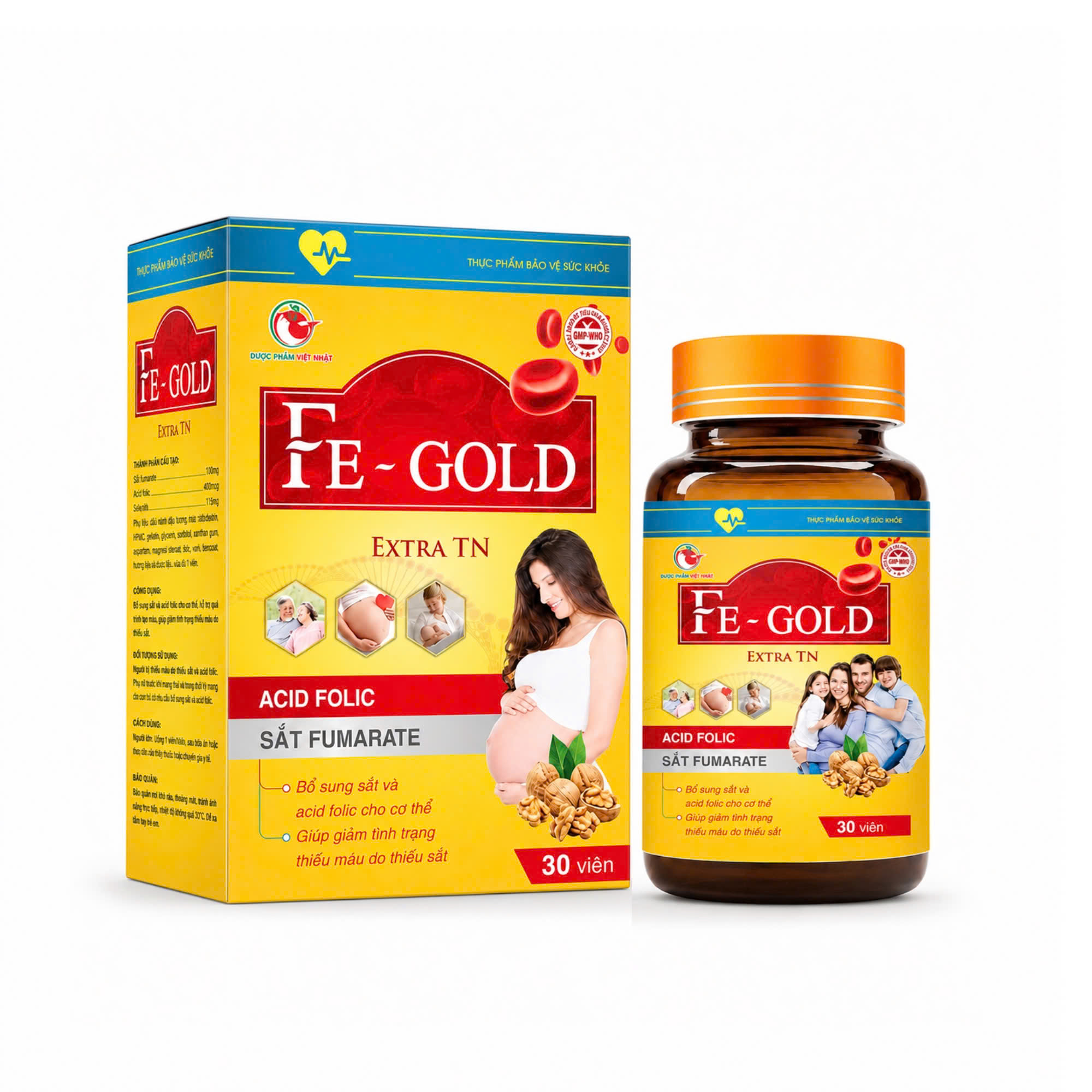 Sắt Chai Fe-Gold_C/30v_K68