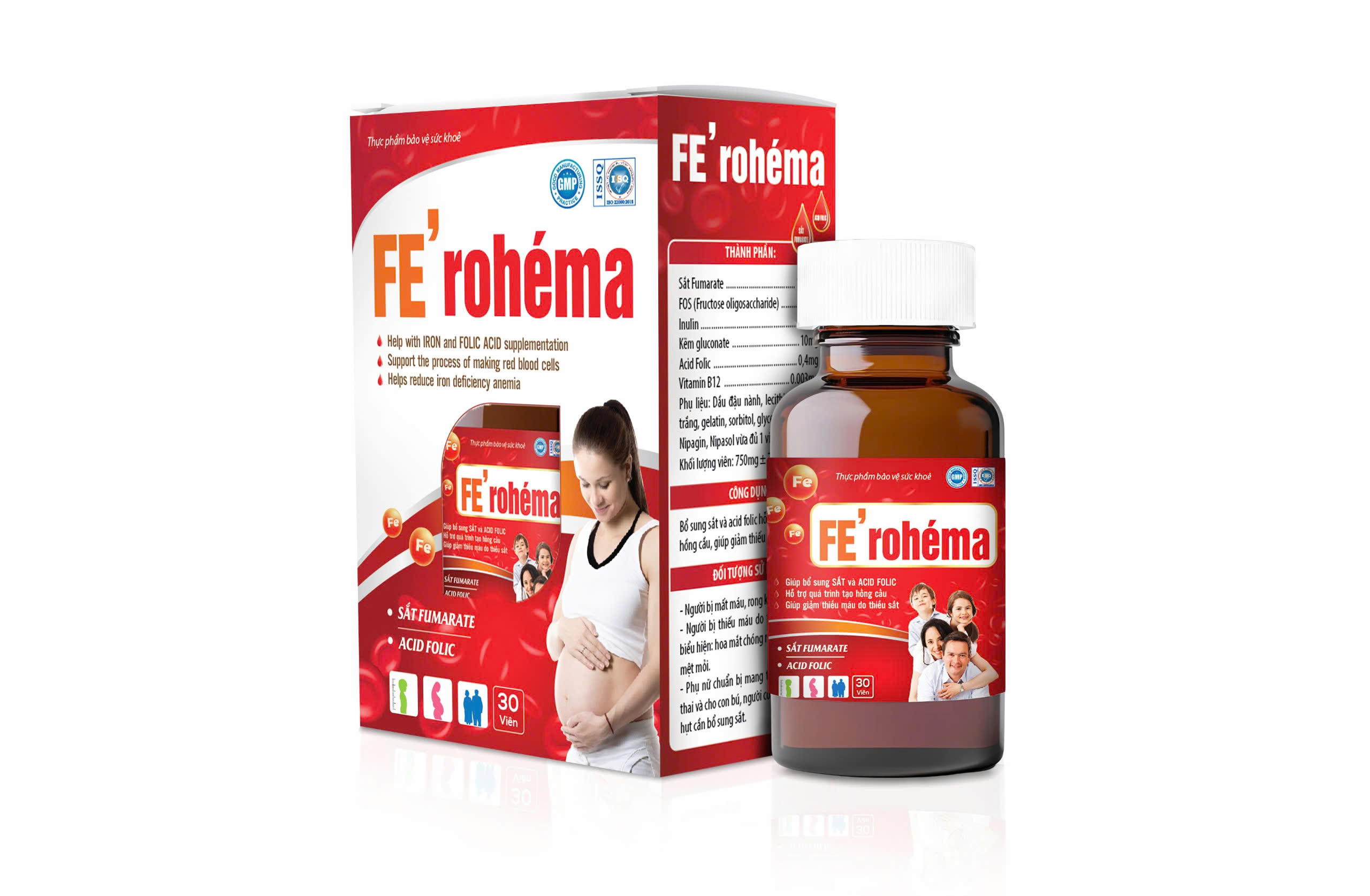 FEROHÉMA (dạng lọ)_C30v_Mua 10 tặng 1 (Sắt Chai)_K59